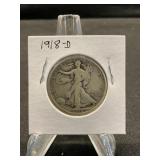 1918-D Walking Liberty Half