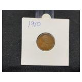 1910 VF-XF Lincoln Penny