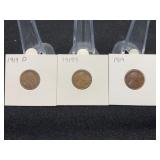 1919 P-D-S Lincoln Penny