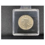 1945 D Walking Libery Half