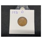 1931-D Lincoln Penny