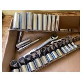 Craftsman sockets, 1/2 in drive , metric/ standard