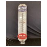 Prestone Antifreeze enamel thermometer
