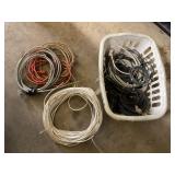 Basket of Wire and Cords