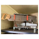 Craftsman saw/ miter box