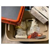 Tote of Vintage Phone Parts