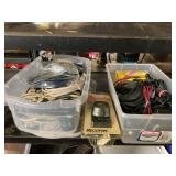 Bins of Misc Cords