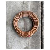 Roll of copper tubing