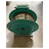 Roll of wire on reel