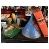 Misc auto parts, shelf contents