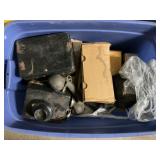 Tote of Vintage Phone Parts