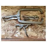 Vice grips clamp