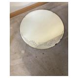 20 in etched mirror