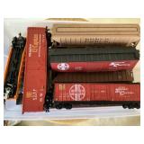 Small tote of Train cars