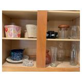 Misc decor and glassware