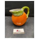 Orange pitcher