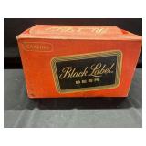 Black label beer box