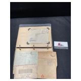 Vintage Soldiers Mail Envelopes