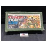 GI Joe combat figure case and accessories