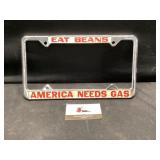 Eat beans, america needs gas plate frame