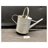 Galvanized watering can