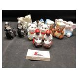 Salt and pepper shakers