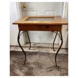 Glass show case top table