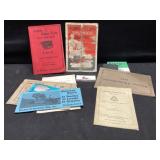Ag related ephemera/ Adel Iowa