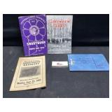 Vintage Shorthorn cattle sale catalogs