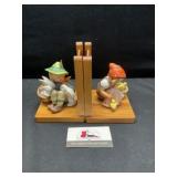Vintage Hummel book ends