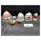 Hand painted Southwest bells