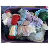 Tote of various yarn