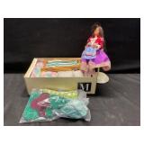 Mattel doll and doll items
