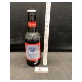 Budweiser jumbo glass  bottle