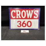 Metal Crows seed sign
