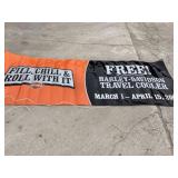Harley Davidson Banner/ from original store in