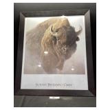 Framed Robert Bateman print ' Chief'