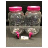 Plastic drink dispensers