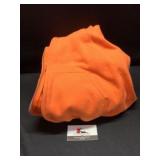 Safety orange sweatshirt