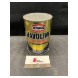 Texaco Havoline oil can