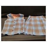 Vintage skirt and vest