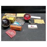 Vintage auto parts and accessories