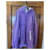 Purple Blanket Sweater