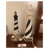 Two lighthouses