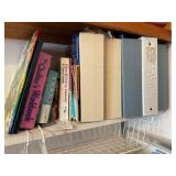 Sewing books and patterns