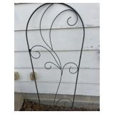 6 foot metal garden trellis