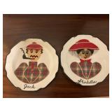 Vintage decor plates
