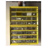 Vintage metal weatherhead parts bins