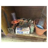 Bird feeders and misc