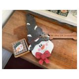 Wooden Snowman Decor